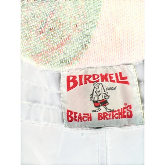 Birdwell Beach Britches Mens Swim Trunks Size 39 Black With USA Flag Patch - Picture 5 of 5